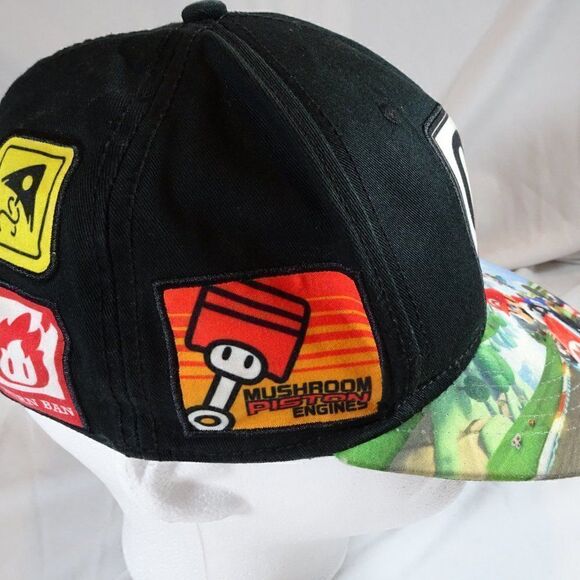 2017 Nintendo Mario Kart 08 Youth Adjustable Hat Cap - Picture 4 of 7